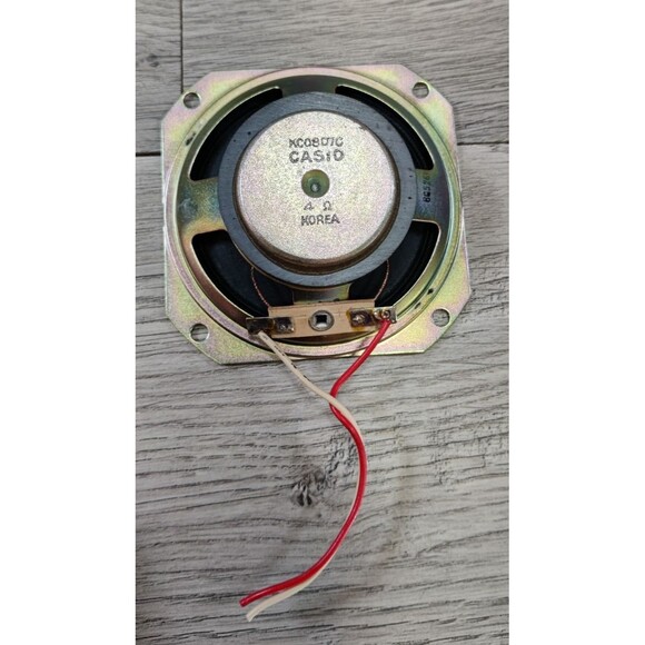 Casio PT-100 Keyboard Replacement 3 inch 4 Ohm Speaker for some, Korea-Works - Picture 2 of 7